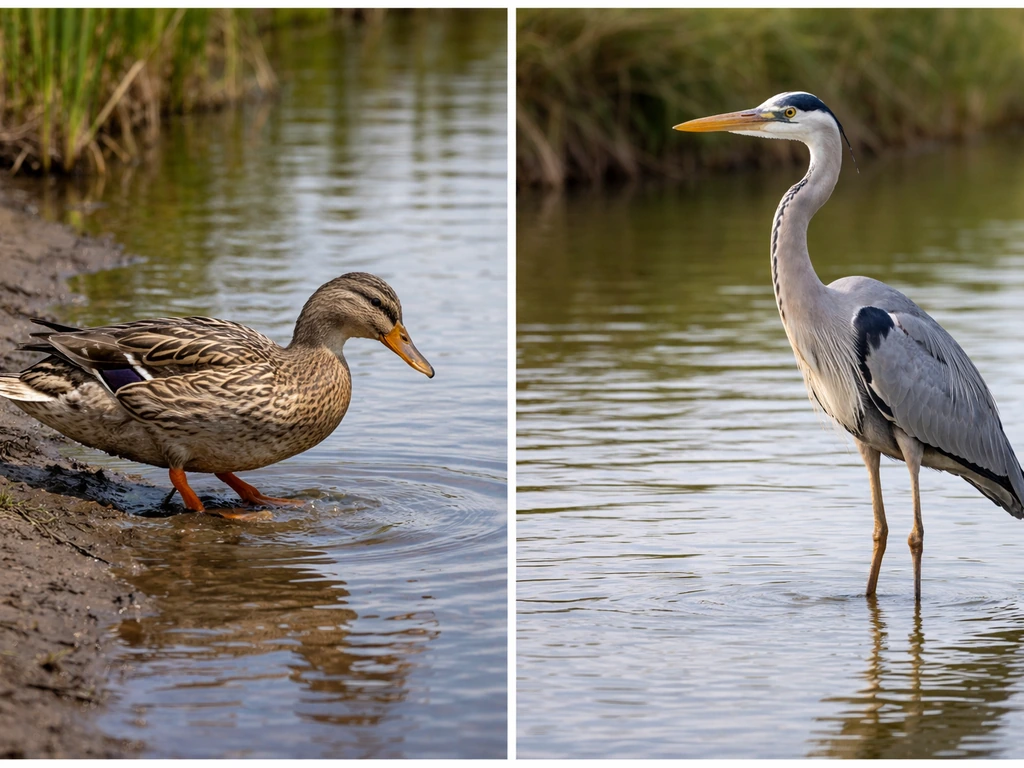 is duck a wading bird