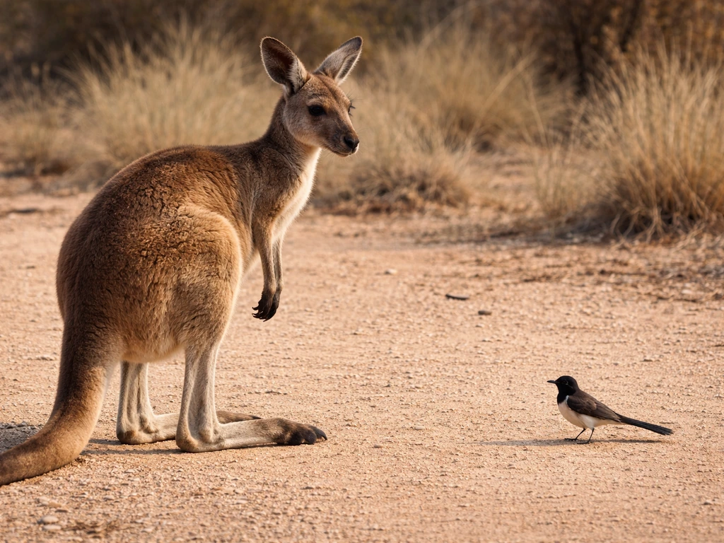 is a kangaroo a bird